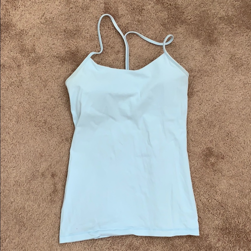 Lululemon Power Pose Light Blue Tank